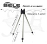 Sele tre piedi in alluminio cm 80