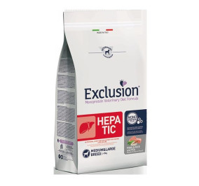 Exclusion medium hepatic con maiale, riso e piselli kg 2