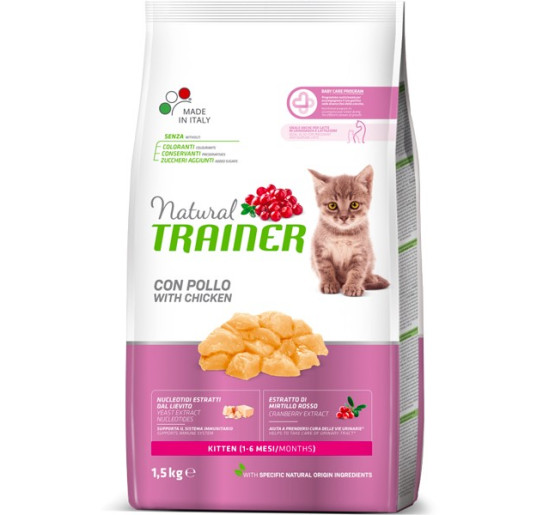 Natural trainer kitten pollo kg 1,5