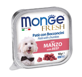 Monge fresh manzo gr 100