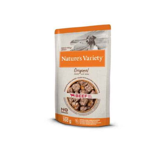 Nature' s variety original mini adult patè con manzo gr 150