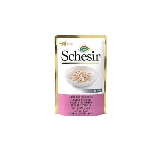 Schesir in jelly pollo con prosciutto gr 85