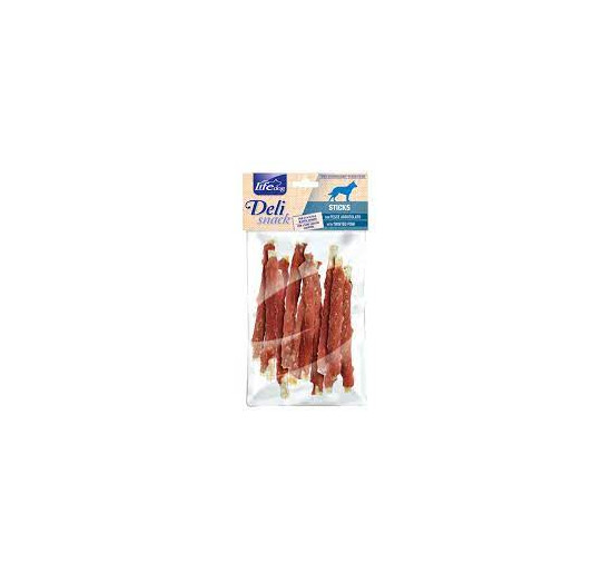 Life dog deli snack mini stick con pesce arrotolato gr 100