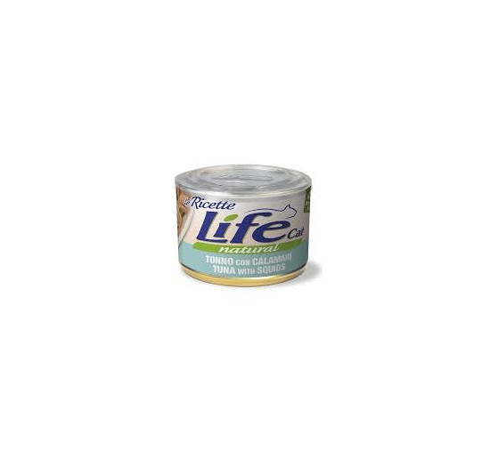 Life cat tonno con calamari gr 150