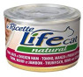 Life cat tonno con manzo e prosciutto di pollo gr 150