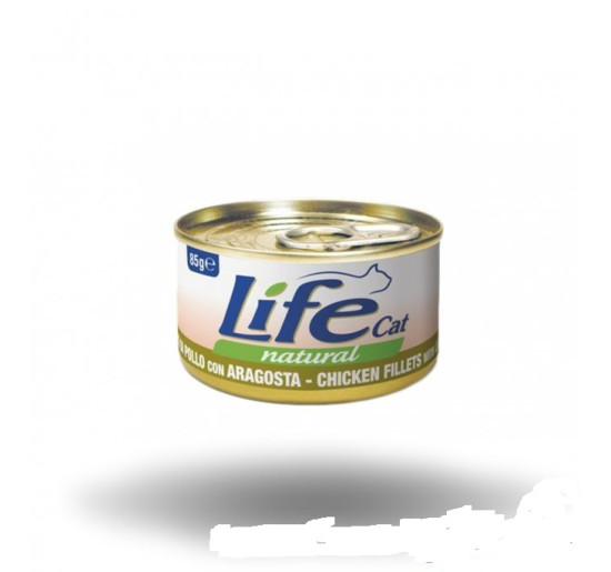 Life cat filetti di pollo con aragosta gr 85