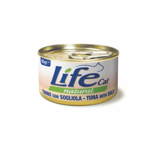 Life cat filetti di tonno con sogliola gr 85