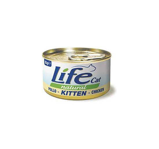 Life cat kitten pollo gr 85