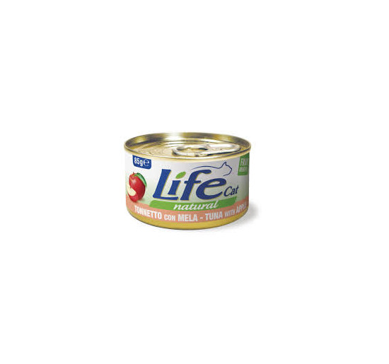 Life cat tonnetto con mela gr 85