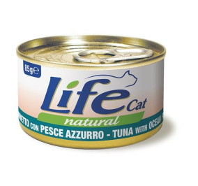 Life cat tonnetto con pesce azzurro gr 85