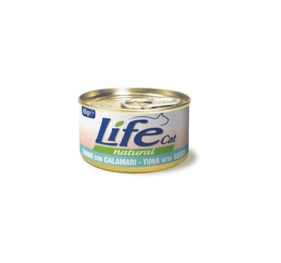 Life cat tonno con calamari gr 85