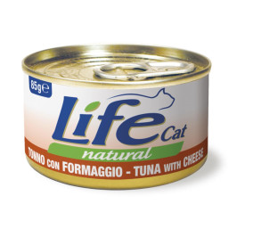 Life cat tonno con formaggio gr 85