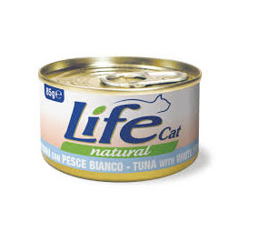 Life cat tonno con pesce bianco gr 85