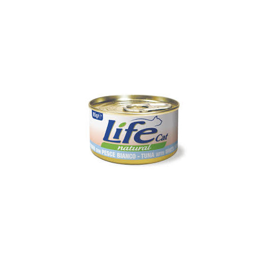 Life cat tonno con pesce bianco gr 85