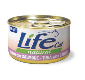 Life cat tonno con salmone gr 85