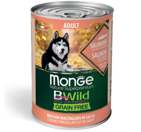 Monge BWild adult salmone gr 400