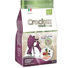 Crockex wellness adult medio maxi coniglio kg 3