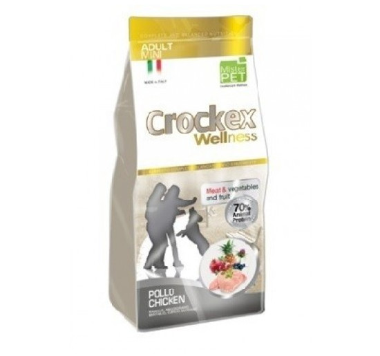 Crockex wellness mini adult pollo kg 2