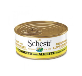 Schesir tonnetto con alicette in brodo di pesce gr 70