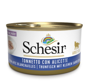 Schesir tonnetto con alicette in cooking water gr 85