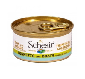 Schesir tonnetto con orata in brodo di pesce gr 70