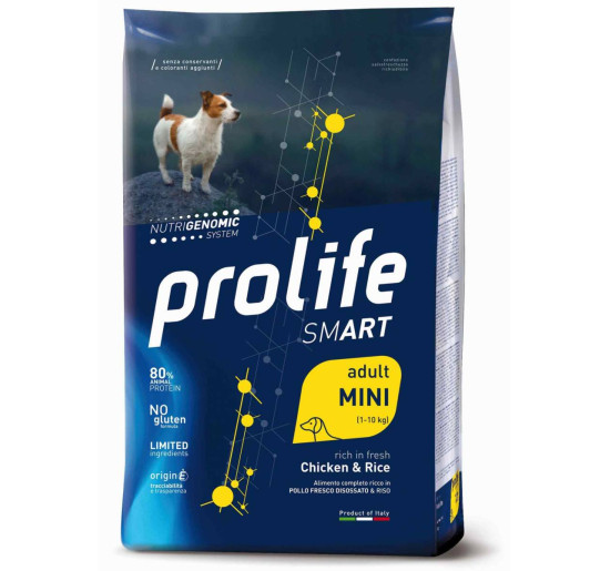 Prolife smart adult mini pollo e riso kg 2