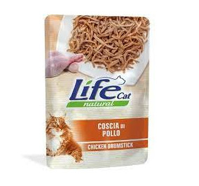 Life cat bustina coscia di pollo gr 70