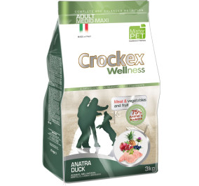 Crockex wellness medio maxi adult anatra kg 3
