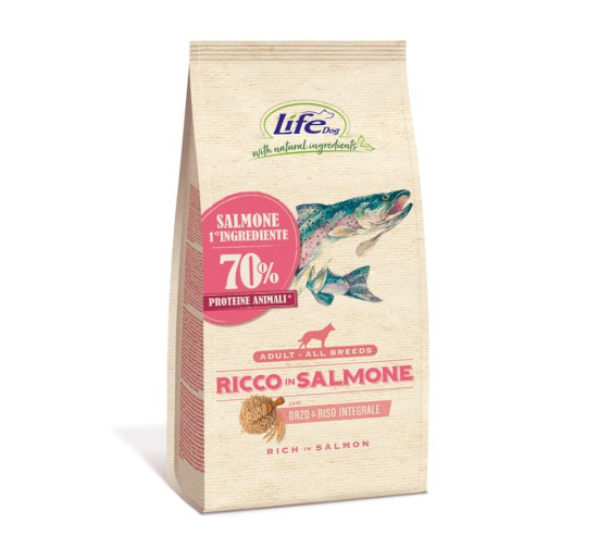 Life dog salmone kg 12