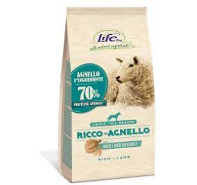 Life dog agnello kg 2