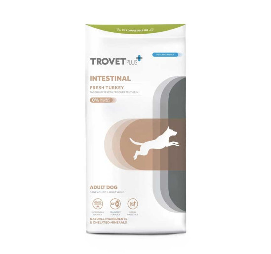 Trovet plus intestinal con tacchino fresco kg 3