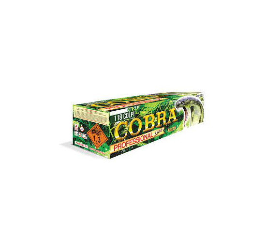 Pirotecnica 2000 cobra 118 colpi tubo 30mm