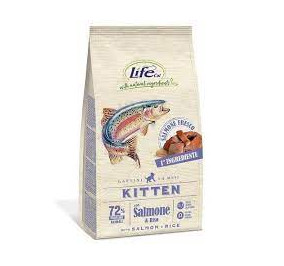 Life cat kitten salmone gr 400