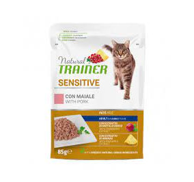 Natural trainer sensitive con maiale gr 85