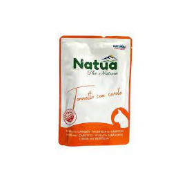 Natua bustina in jelly tonnetto con carote gr 70