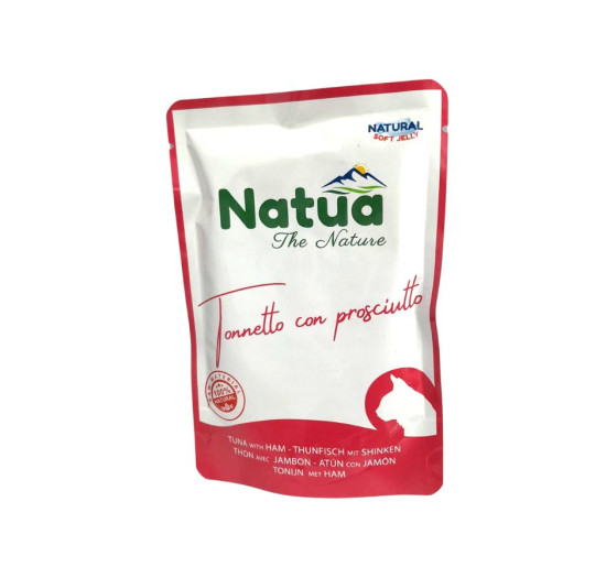 Natua bustina in jelly tonnetto con prosciutto gr 70