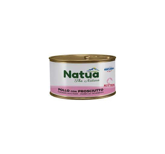 Natua kitten in jelly pollo con prosciutto gr 85