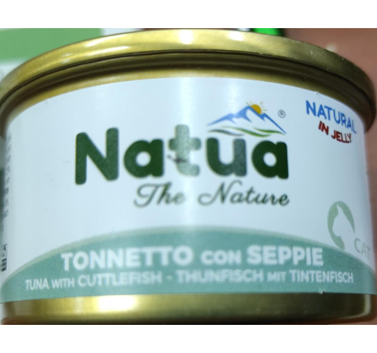 Natua in jelly tonnetto con seppie gr 85