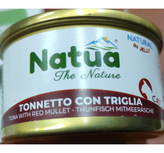 Natua in jelly tonnetto con triglia gr 85