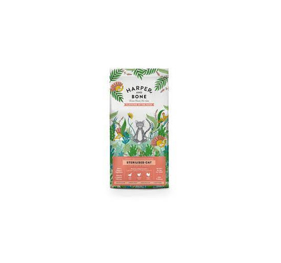 Harper and bone flavours sterilizzato con anatra, pollo e tacchino kg 2