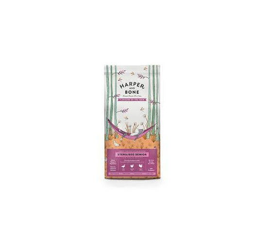 Harper and bone flavours sterilizzato senior con anatra, pollo e tacchino kg 5