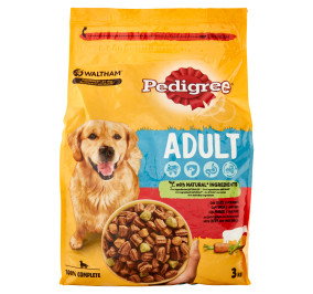 Pedigree adult manzo e verdure kg 15