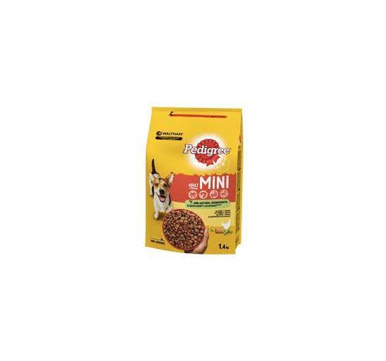 Pedigree adult mini con pollo e verdure kg 1,4