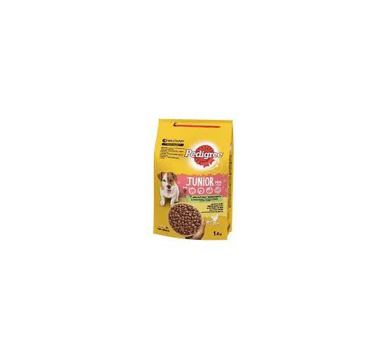 Pedigree junior mini con pollo e riso kg 1,4