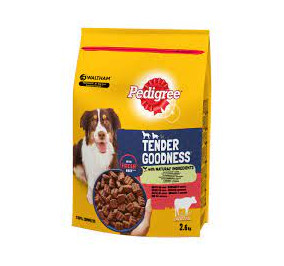 Pedigree tender goodness ricco di manzo kg 2,6