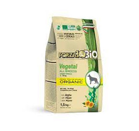 Forza 10 vegetal all breeds organic con alghe kg 1,5