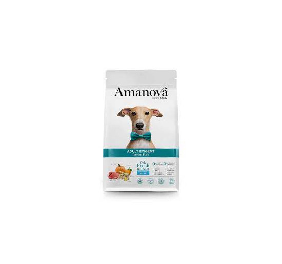 Amanova adult exigent iberian maiale kg 10