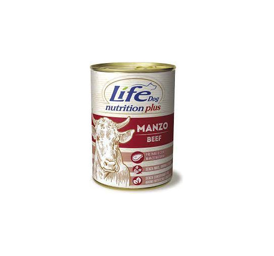 Life dog con manzo gr 400