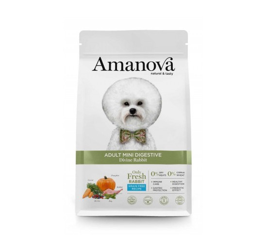 Amanova adult mini digestive coniglio kg 2