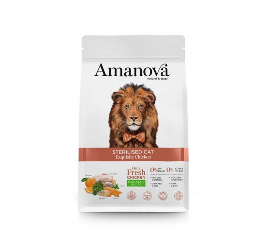 Amanova sterilizzato exquisite pollo gr 300